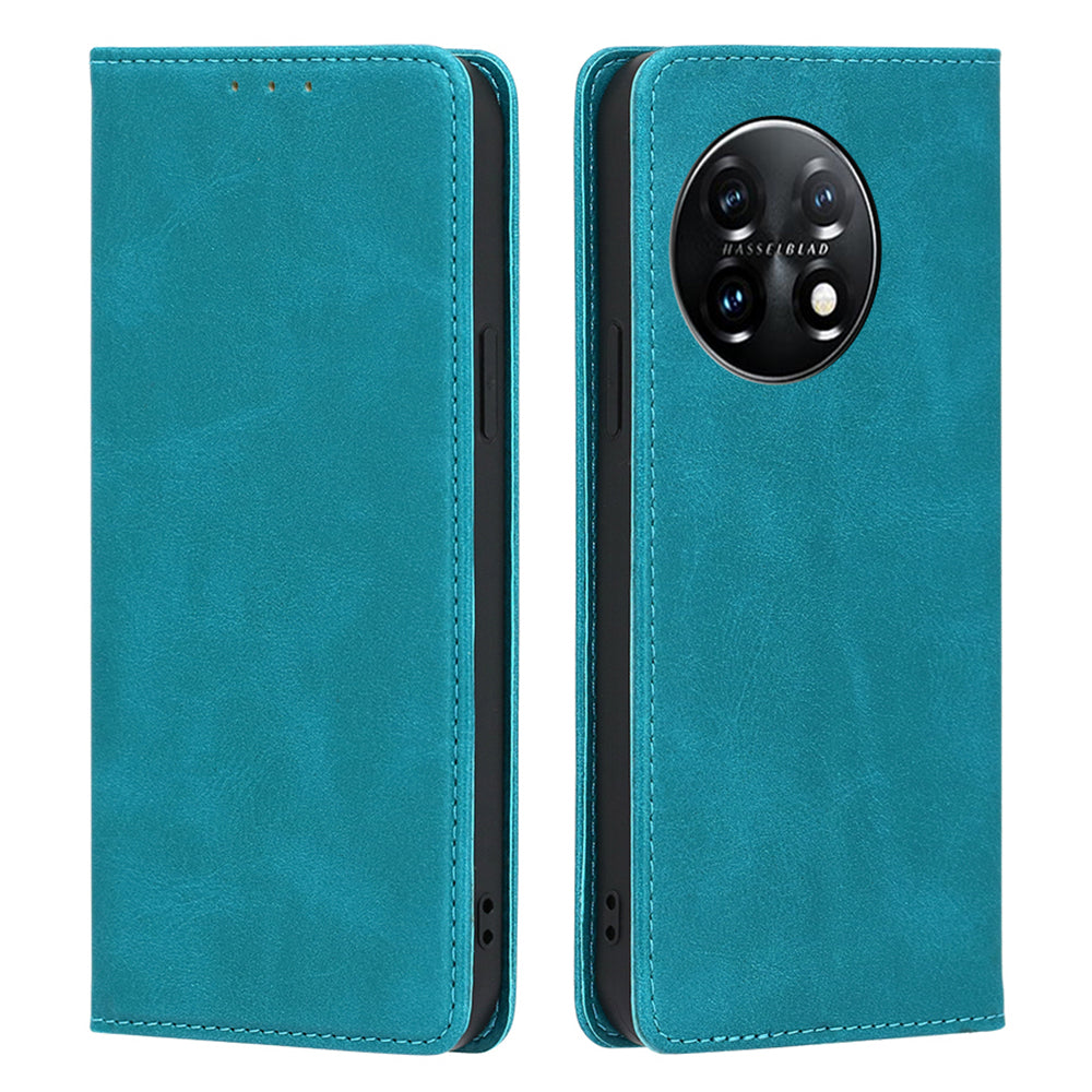 For OnePlus 11 5G Calf Texture Protective Phone Case Wallet Stand PU Leather Anti-drop Cell Phone Cover For OnePlus 11 5G Calf Texture Protective Phone Case Wallet Stand PU Leather Anti-drop Cell Phone Cover